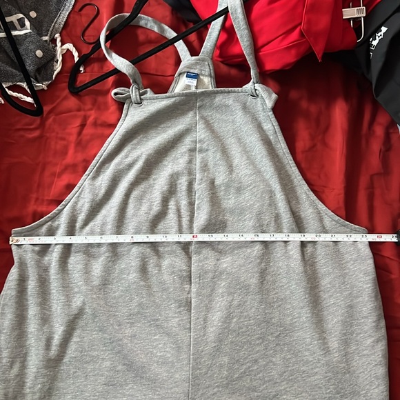 Old Navy Maternity Knotted-Strap Sweatpant Overalls XL - Picture 10 of 12